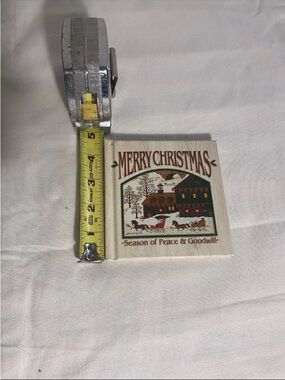 Charles Wysocki Merry Christmas Season Of Peace & Goodwill Mini Gift Book 1998